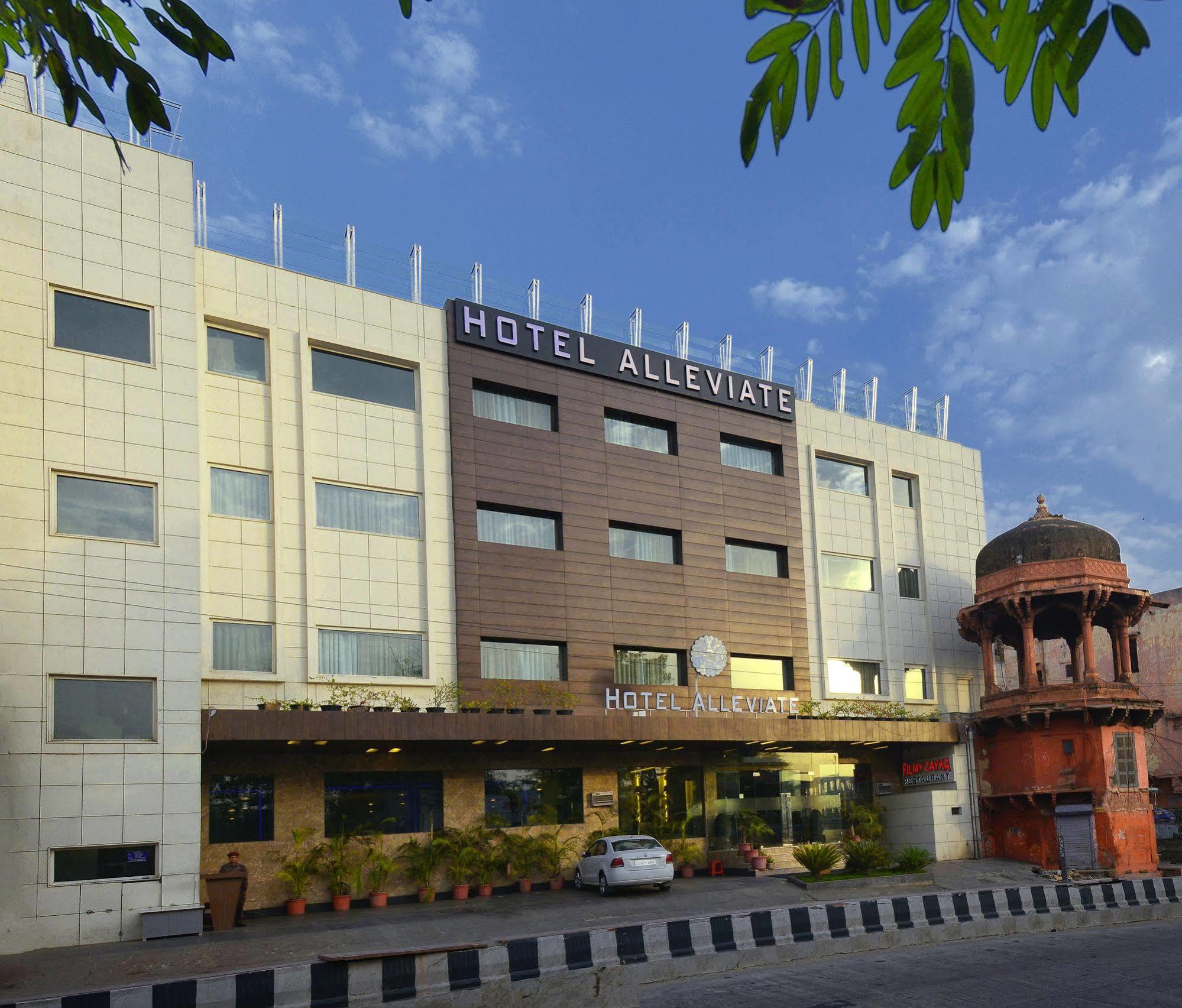 Hotel Alleviate Agra  Bagian luar foto